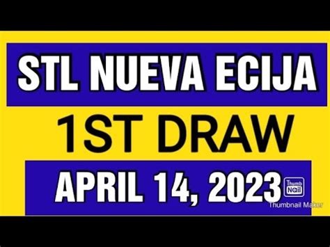 stl nueva ecija result|STL RESULT TODAY March 31, 2024 Official PCSO .